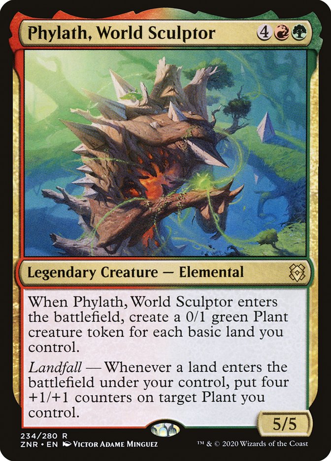 Phylath, World Sculptor [Zendikar Rising] | Gear Gaming Fayetteville