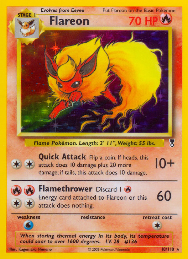 Flareon (10/110) [Legendary Collection] | Gear Gaming Fayetteville