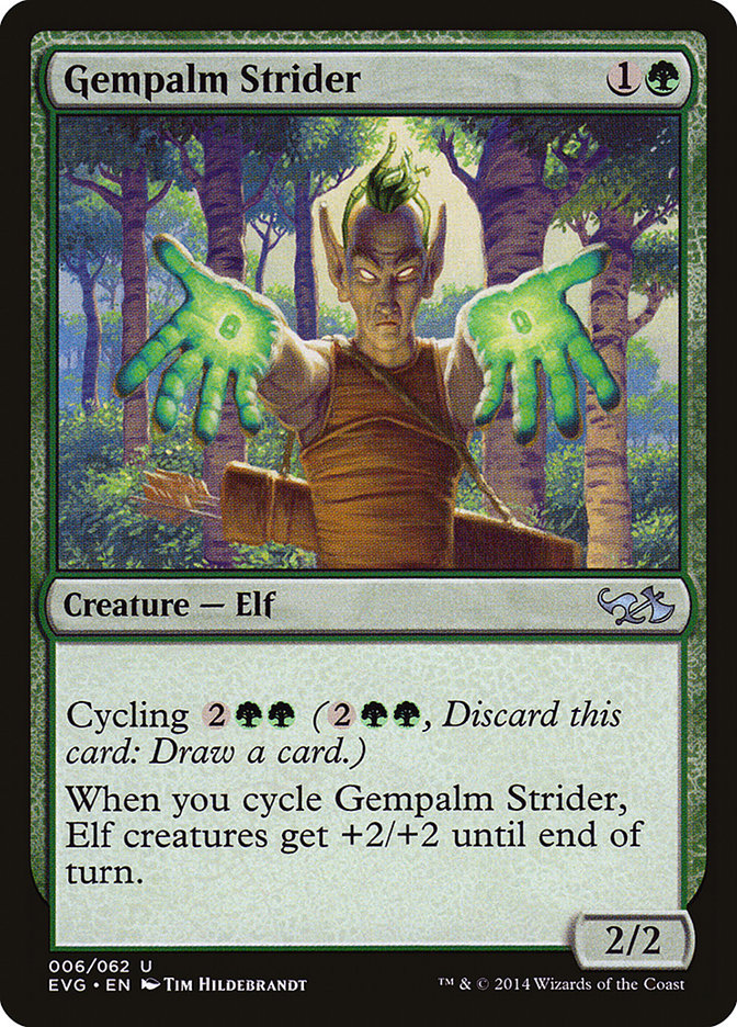 Gempalm Strider (Elves vs. Goblins) [Duel Decks Anthology] | Gear Gaming Fayetteville