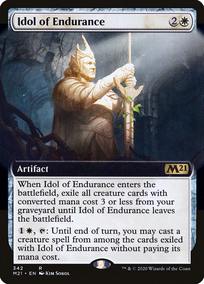 Idol of Endurance (Extended Art) [Core Set 2021] | Gear Gaming Fayetteville