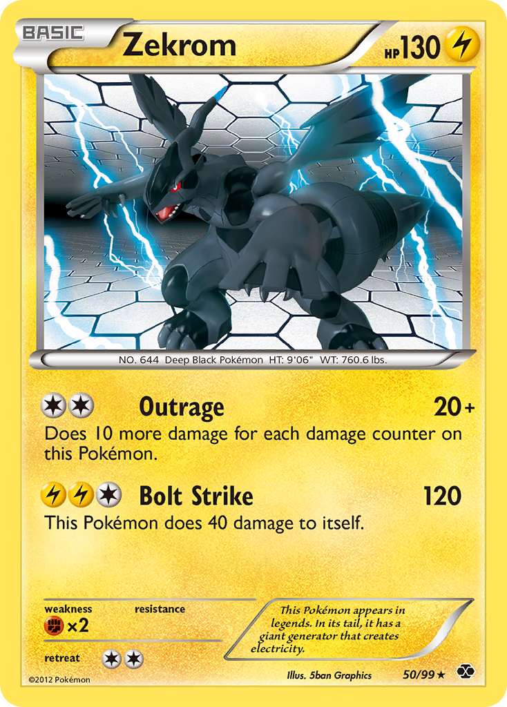 Zekrom (50/99) [Black & White: Next Destinies] | Gear Gaming Fayetteville