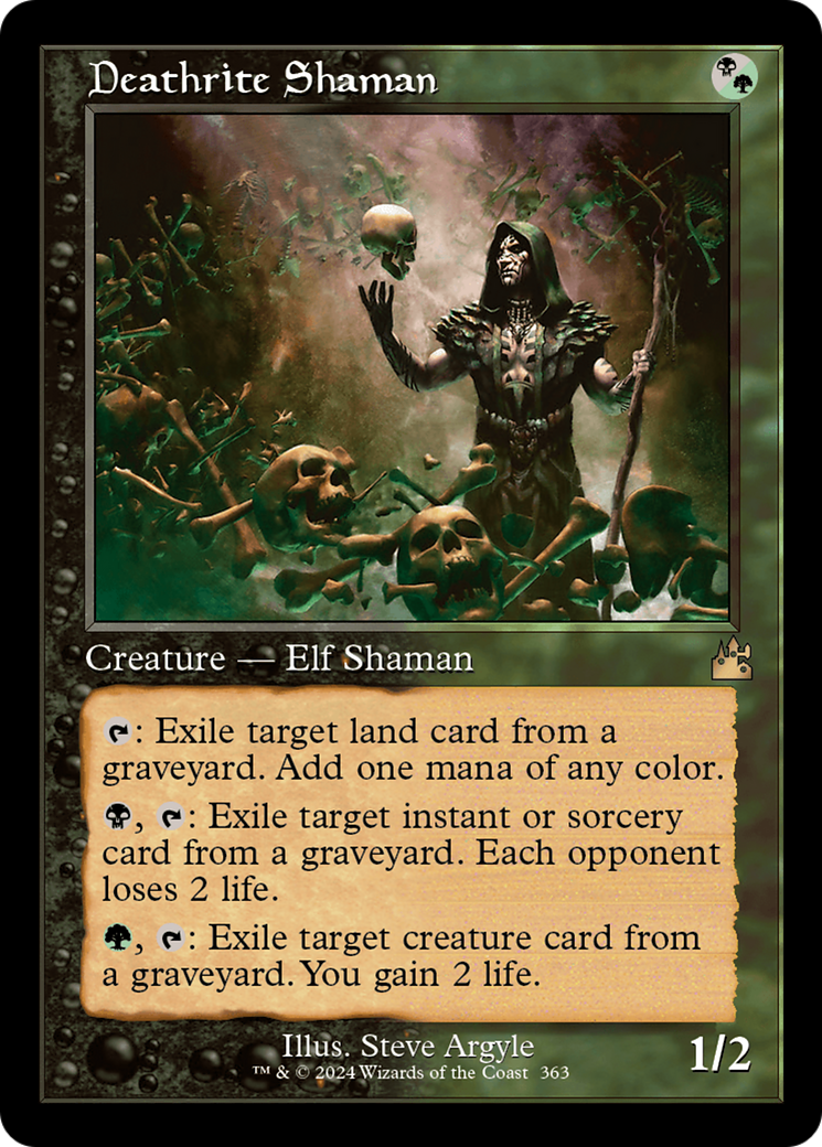 Deathrite Shaman (Retro Frame) [Ravnica Remastered] | Gear Gaming Fayetteville