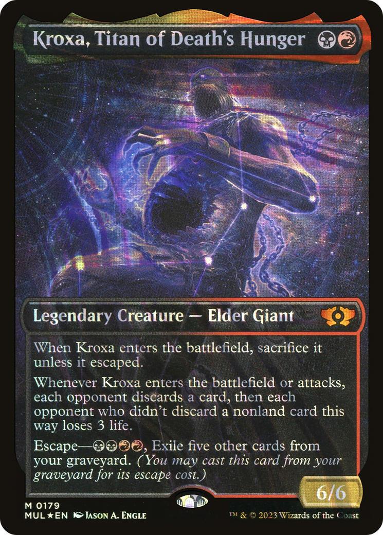 Kroxa, Titan of Death's Hunger (Halo Foil) [Multiverse Legends] | Gear Gaming Fayetteville