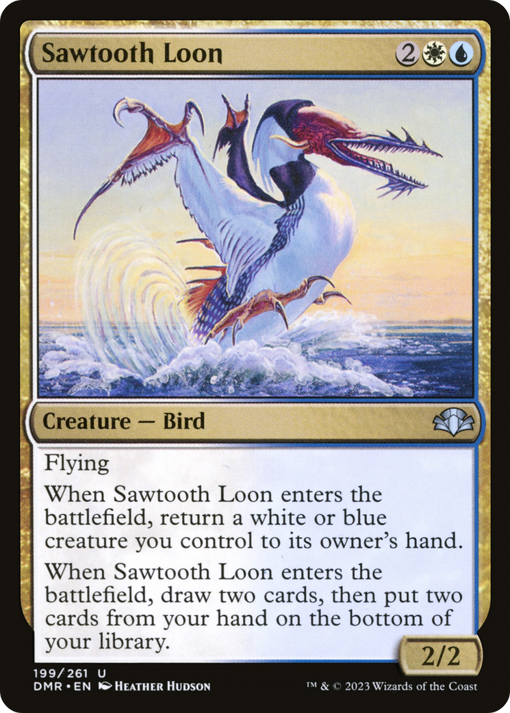 Sawtooth Loon [Dominaria Remastered] | Gear Gaming Fayetteville
