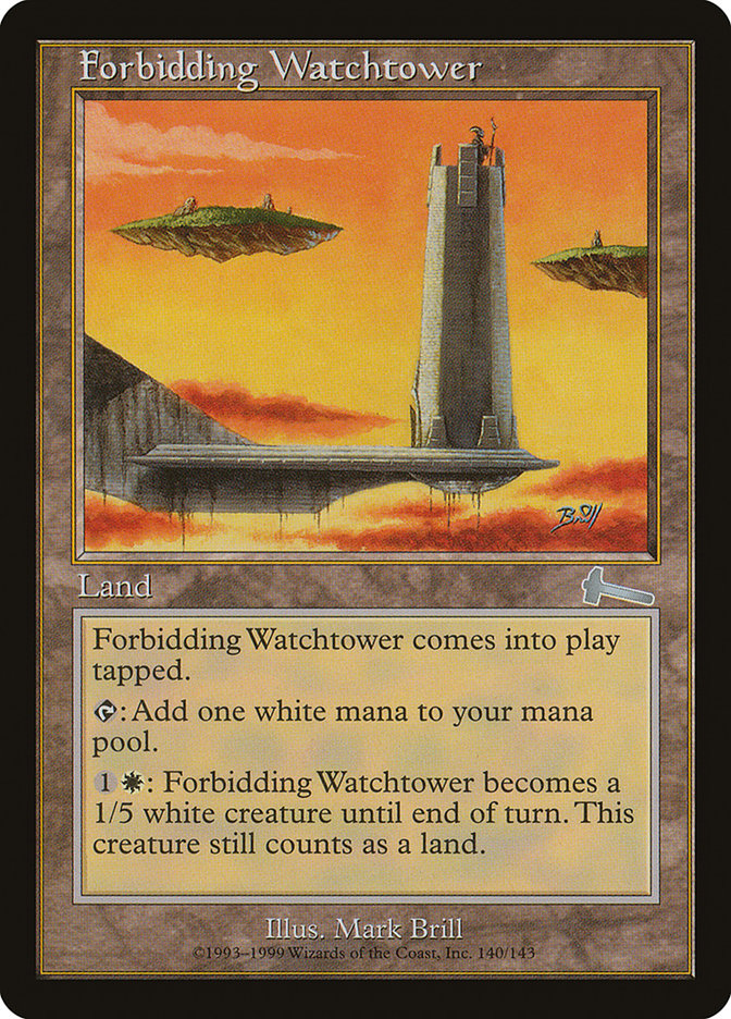 Forbidding Watchtower [Urza's Legacy] | Gear Gaming Fayetteville