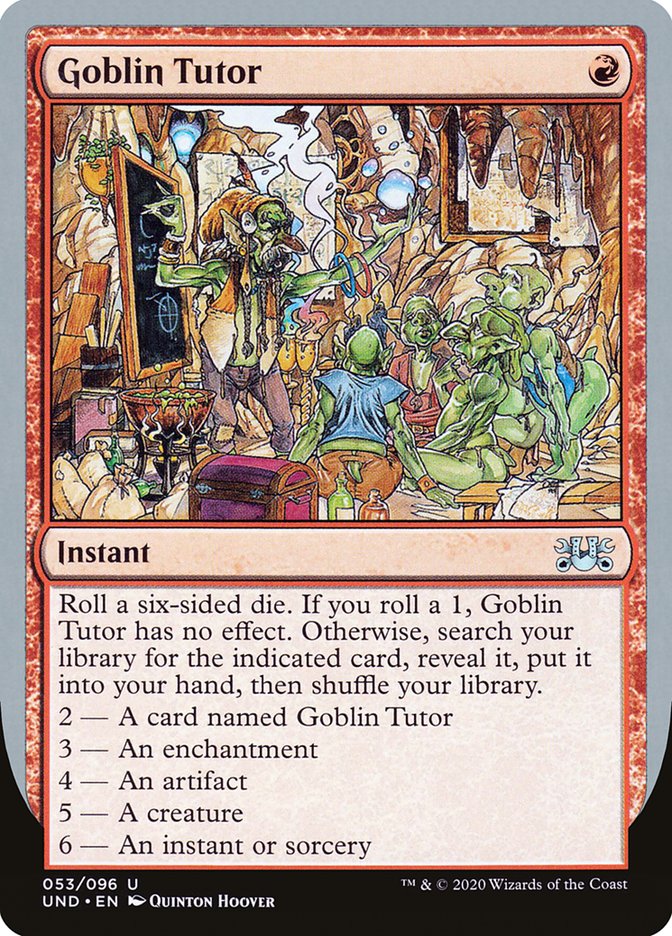 Goblin Tutor [Unsanctioned] | Gear Gaming Fayetteville