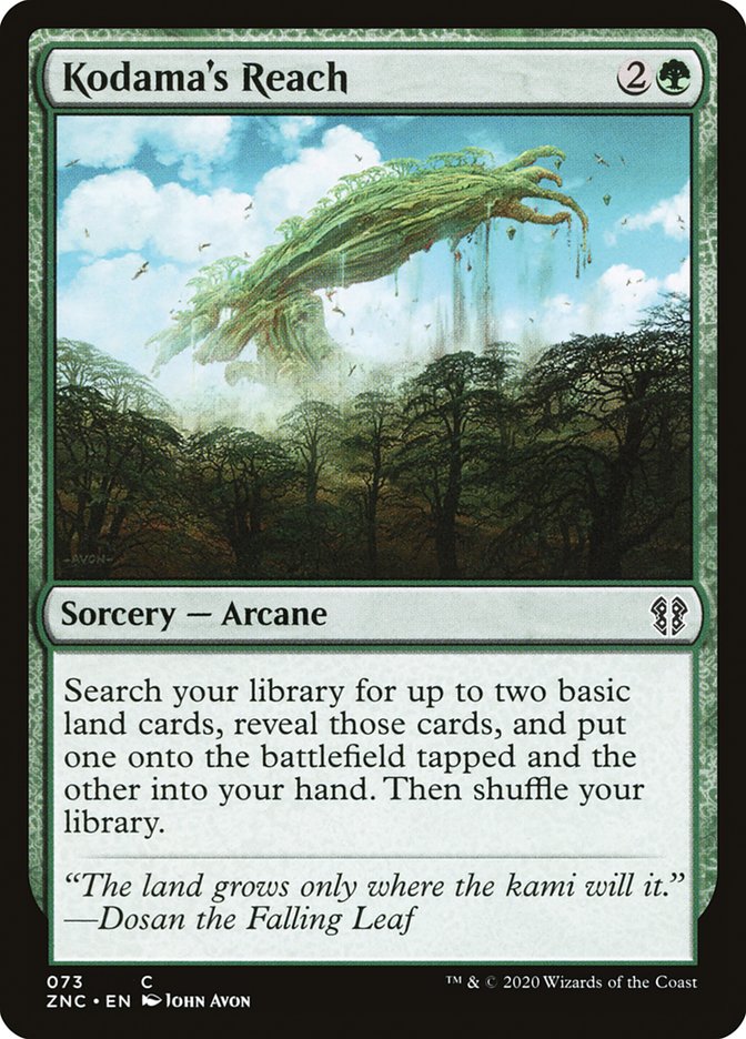 Kodama's Reach [Zendikar Rising Commander] | Gear Gaming Fayetteville