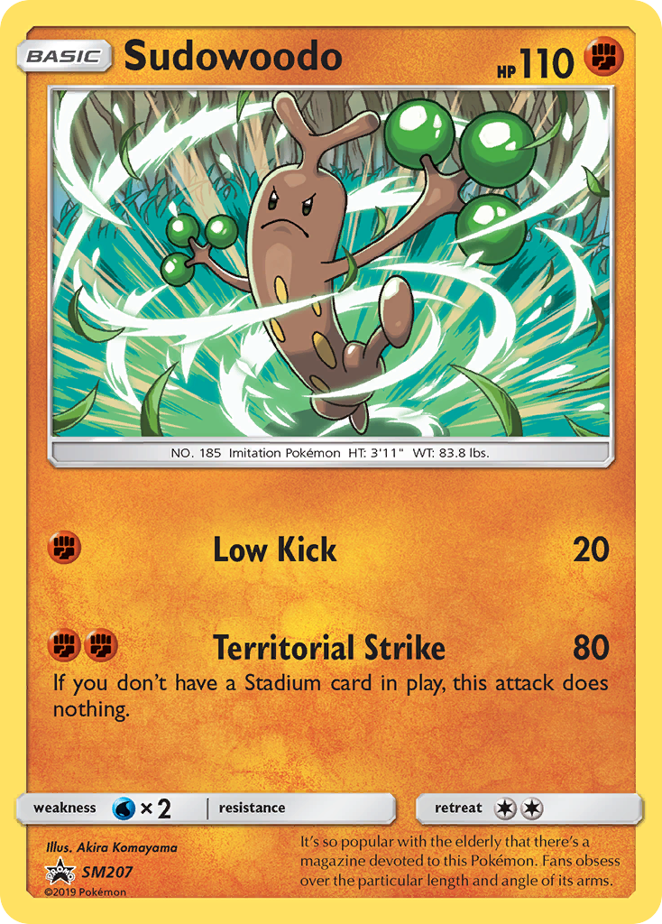 Sudowoodo (SM207) [Sun & Moon: Black Star Promos] | Gear Gaming Fayetteville