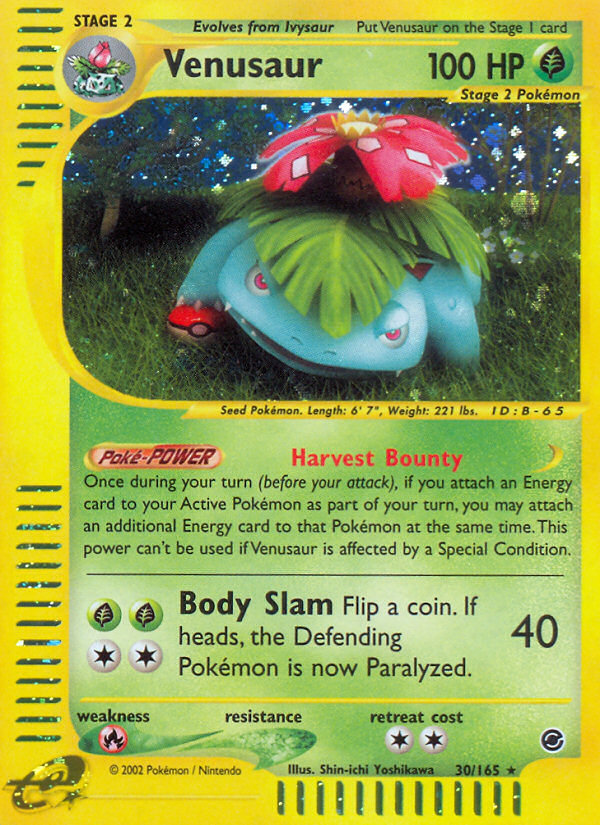 Venusaur (30/165) [Expedition: Base Set] | Gear Gaming Fayetteville