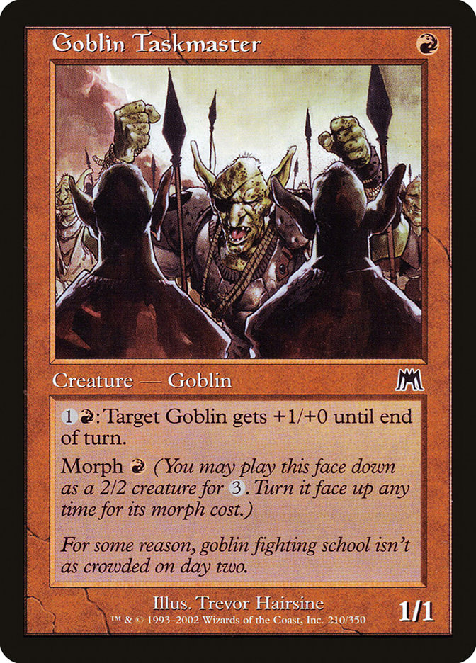 Goblin Taskmaster [Onslaught] | Gear Gaming Fayetteville