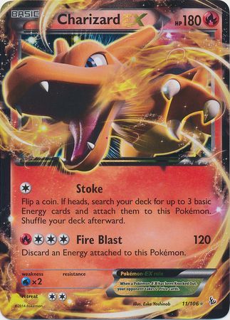 Charizard EX (11/106) (Jumbo Card) [XY: Flashfire] | Gear Gaming Fayetteville