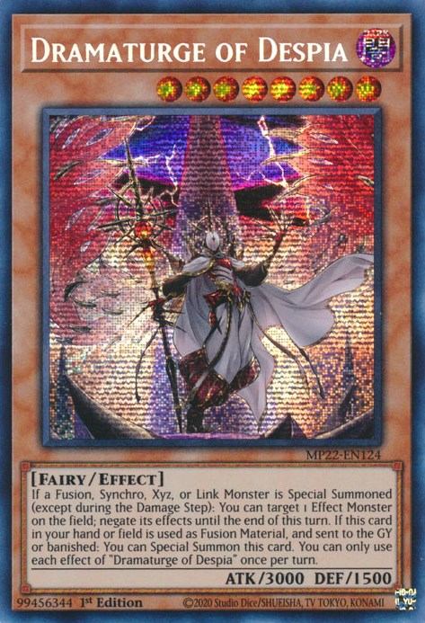 Dramaturge of Despia [MP22-EN124] Prismatic Secret Rare | Gear Gaming Fayetteville