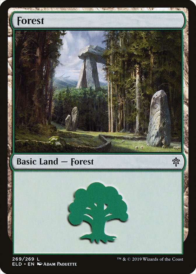 Forest (269) [Throne of Eldraine] | Gear Gaming Fayetteville