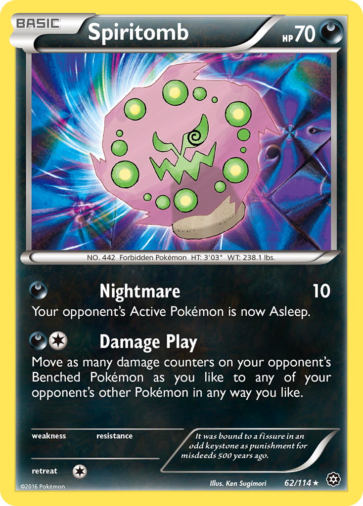 Spiritomb (62/114) [XY: Steam Siege] | Gear Gaming Fayetteville