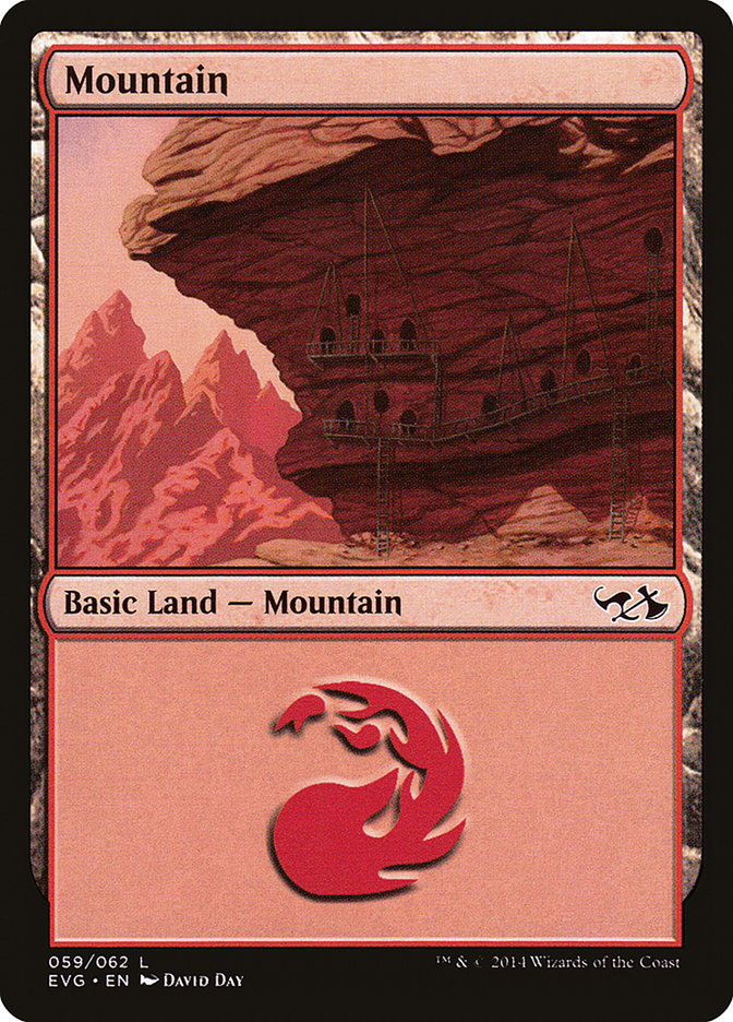 Mountain (59) (Elves vs. Goblins) [Duel Decks Anthology] | Gear Gaming Fayetteville