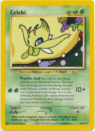 Celebi (16/64) [Neo Revelation Unlimited] | Gear Gaming Fayetteville