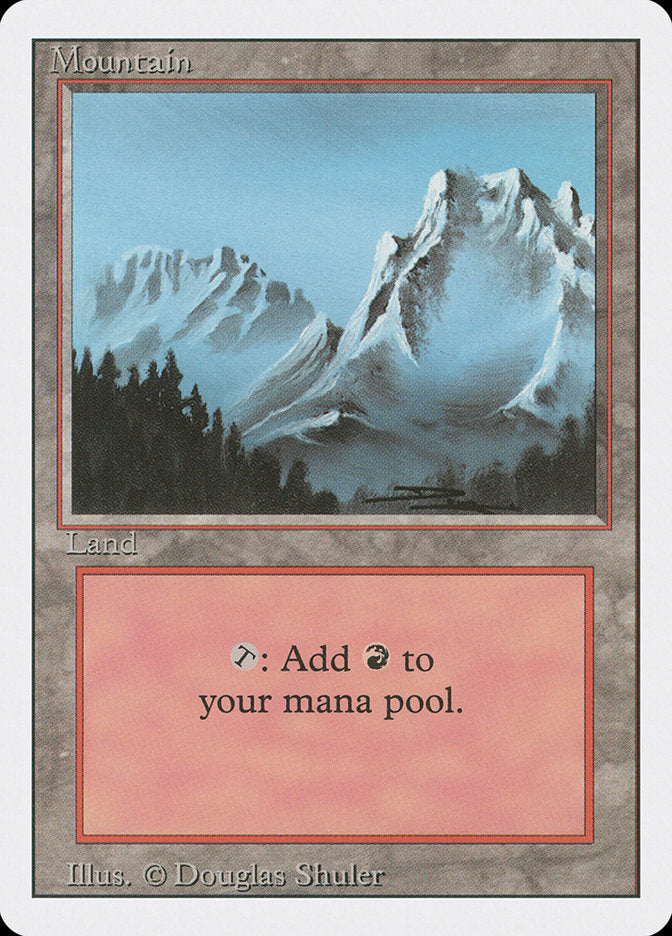 Mountain (Snow Top / Highest Point on Right) [Revised Edition] | Gear Gaming Fayetteville