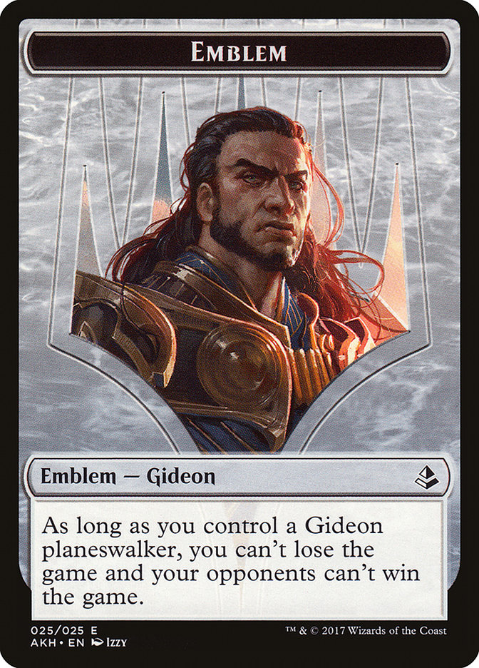 Gideon of the Trials Emblem [Amonkhet Tokens] | Gear Gaming Fayetteville