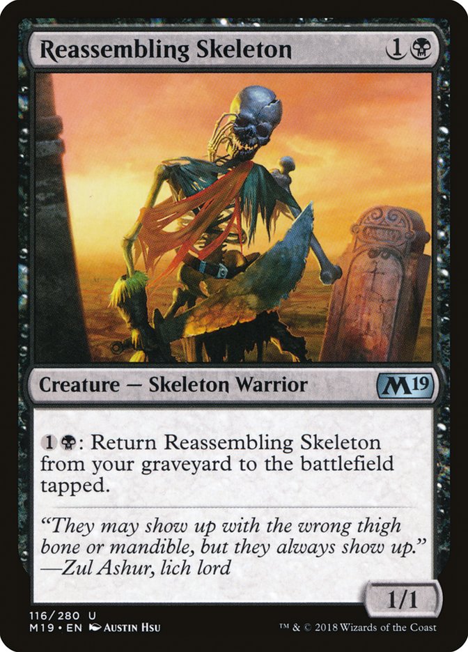 Reassembling Skeleton [Core Set 2019] | Gear Gaming Fayetteville