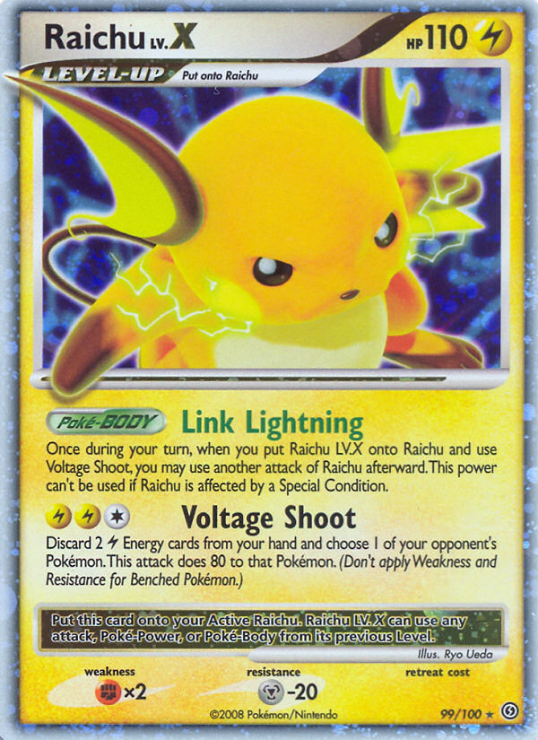 Raichu LV.X (99/100) [Diamond & Pearl: Stormfront] | Gear Gaming Fayetteville