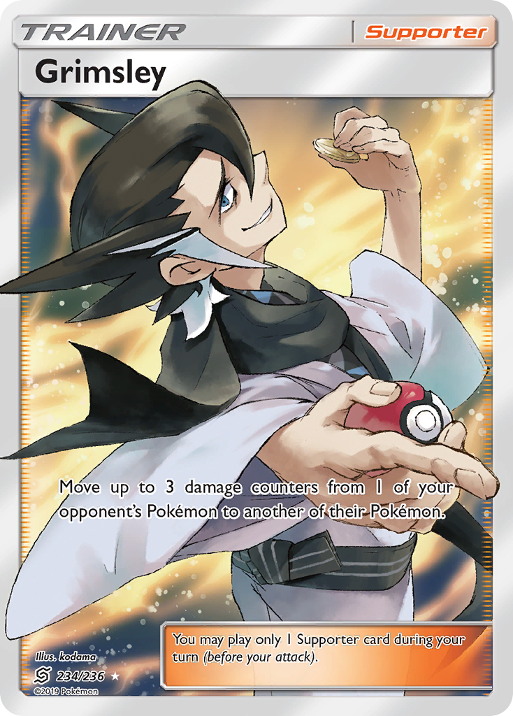 Grimsley (234/236) [Sun & Moon: Unified Minds] | Gear Gaming Fayetteville