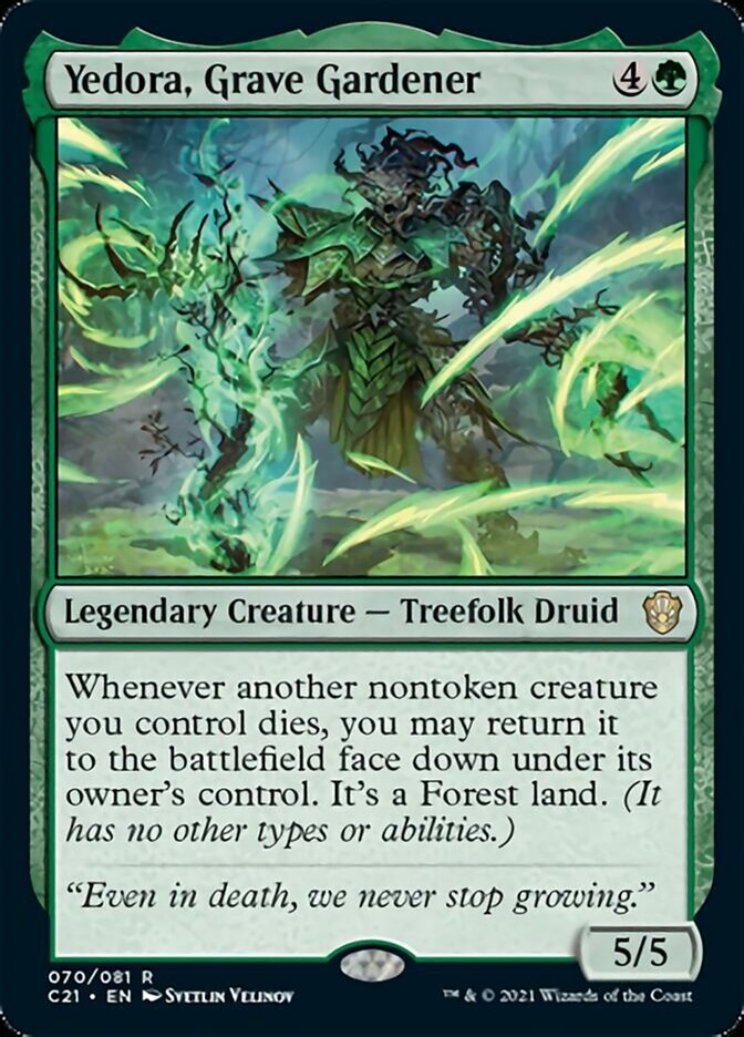 Yedora, Grave Gardener [Commander 2021] | Gear Gaming Fayetteville