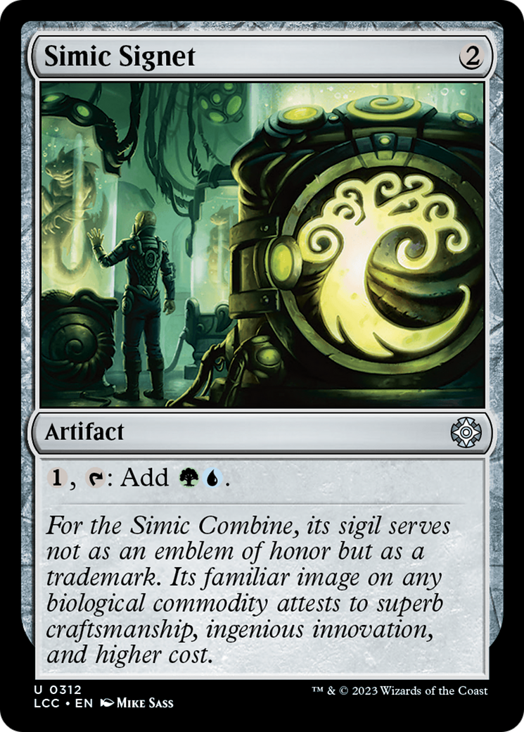 Simic Signet [The Lost Caverns of Ixalan Commander] | Gear Gaming Fayetteville