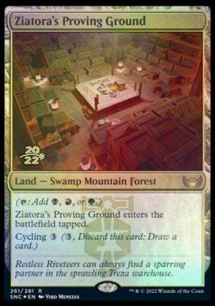 Ziatora's Proving Ground [Streets of New Capenna Prerelease Promos] | Gear Gaming Fayetteville