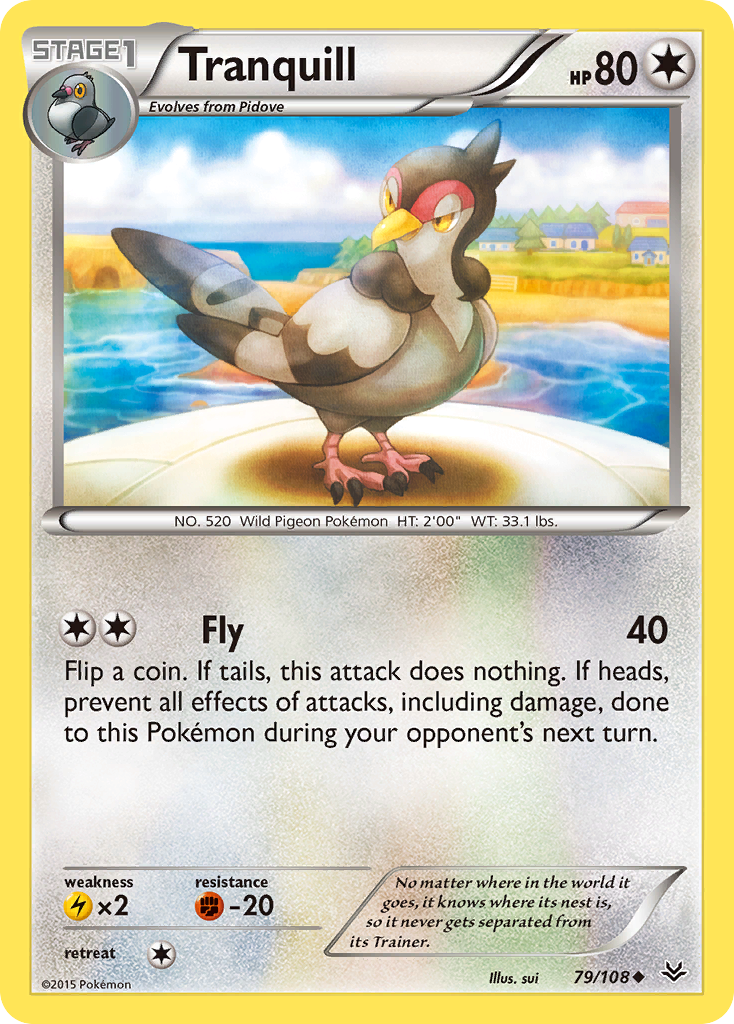 Tranquill (79/108) [XY: Roaring Skies] | Gear Gaming Fayetteville