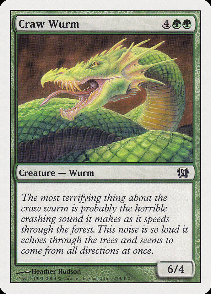 Craw Wurm [Eighth Edition] | Gear Gaming Fayetteville