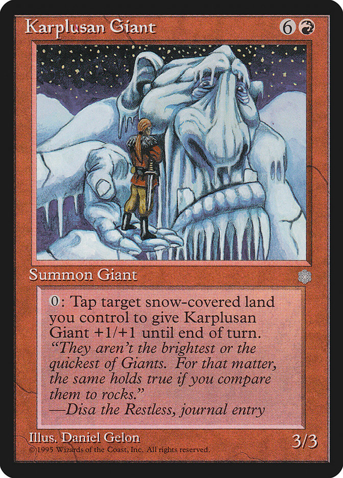 Karplusan Giant [Ice Age] | Gear Gaming Fayetteville