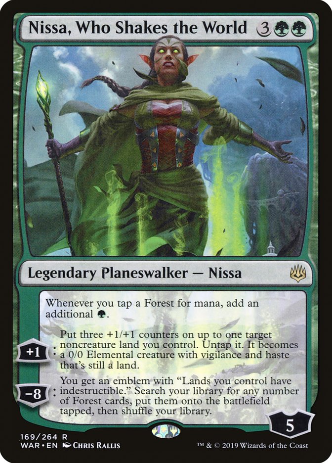 Nissa, Who Shakes the World [War of the Spark] | Gear Gaming Fayetteville