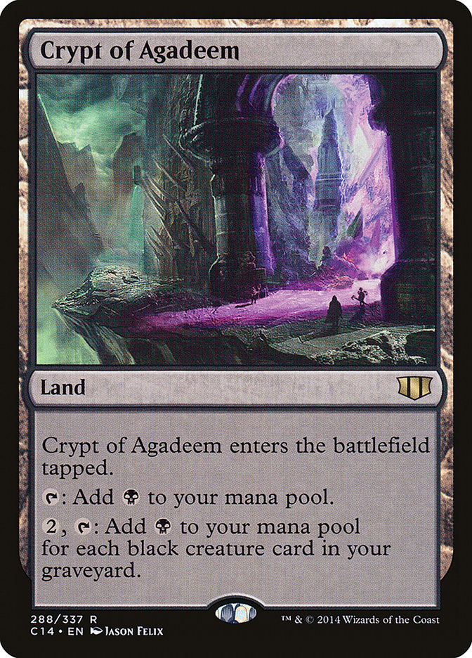 Crypt of Agadeem [Commander 2014] | Gear Gaming Fayetteville