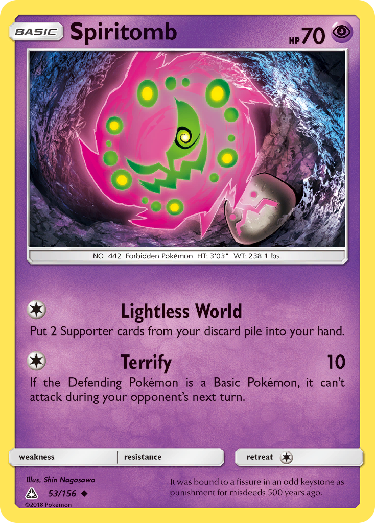 Spiritomb (53/156) [Sun & Moon: Ultra Prism] | Gear Gaming Fayetteville