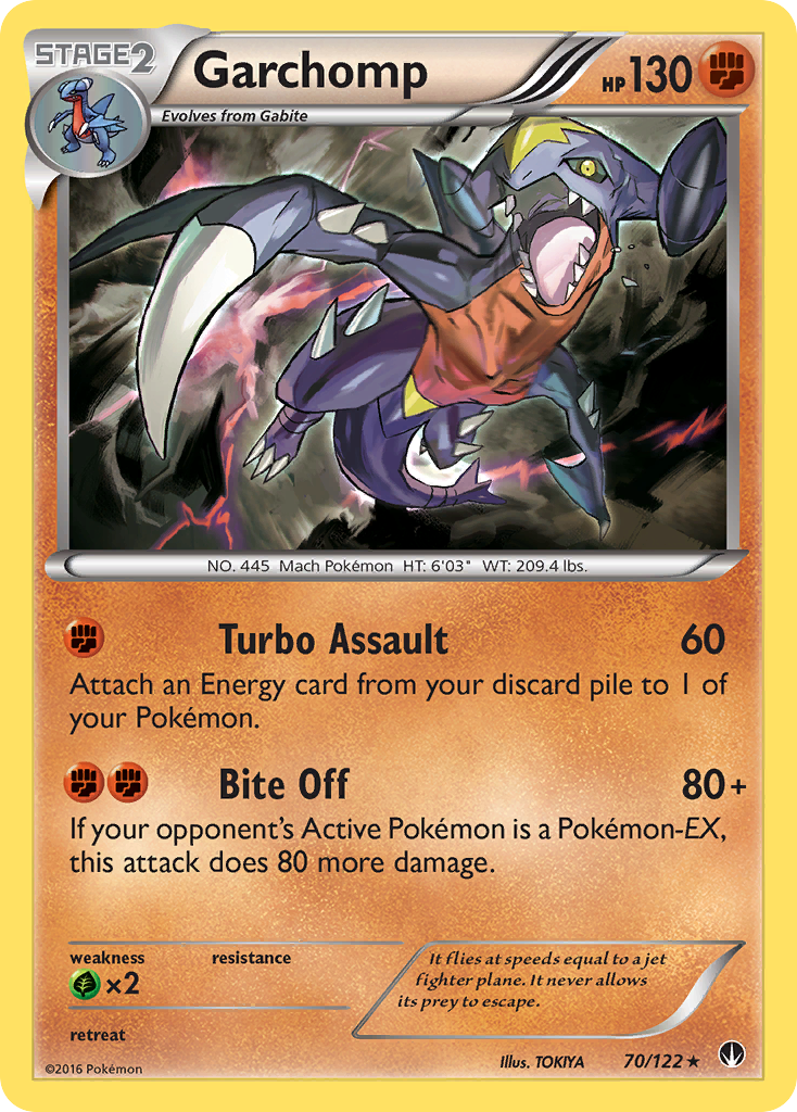 Garchomp (70/122) [XY: BREAKpoint] | Gear Gaming Fayetteville