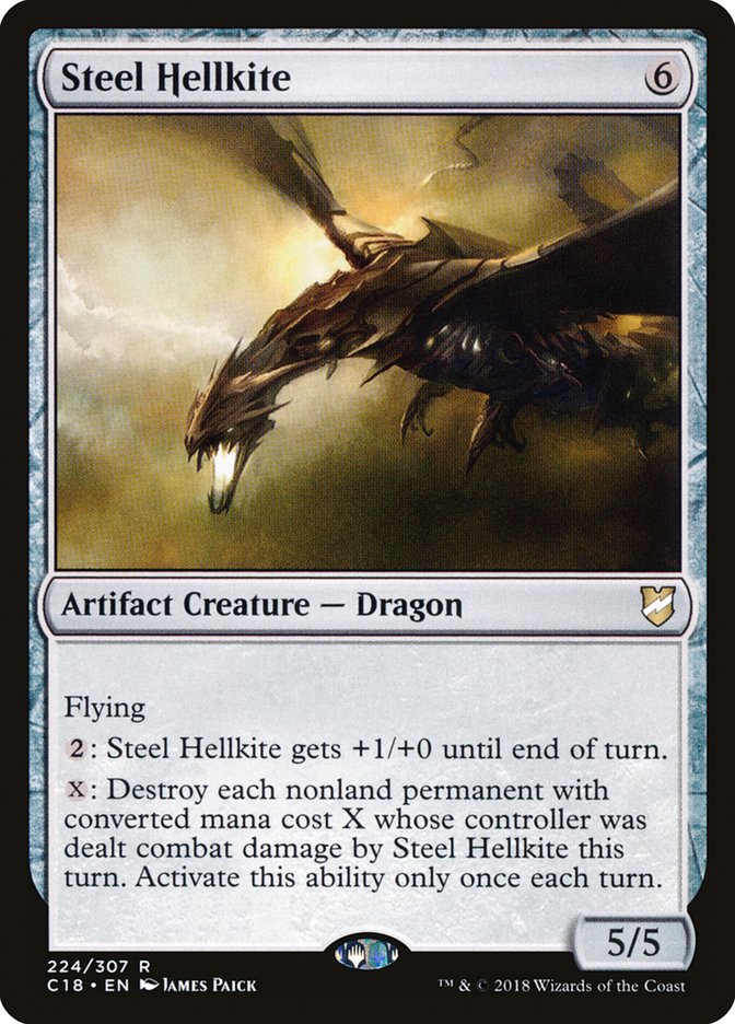 Steel Hellkite [Commander 2018] | Gear Gaming Fayetteville