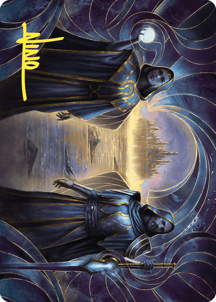 Court of Vantress Art Card (Gold-Stamped Signature) [Wilds of Eldraine Art Series] | Gear Gaming Fayetteville