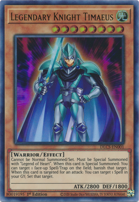 Legendary Knight Timaeus [DLCS-EN001] Ultra Rare | Gear Gaming Fayetteville