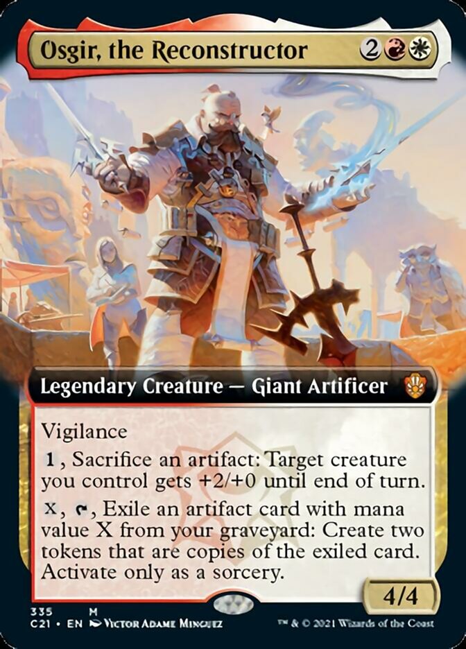 Osgir, the Reconstructor (Extended Art) [Commander 2021] | Gear Gaming Fayetteville