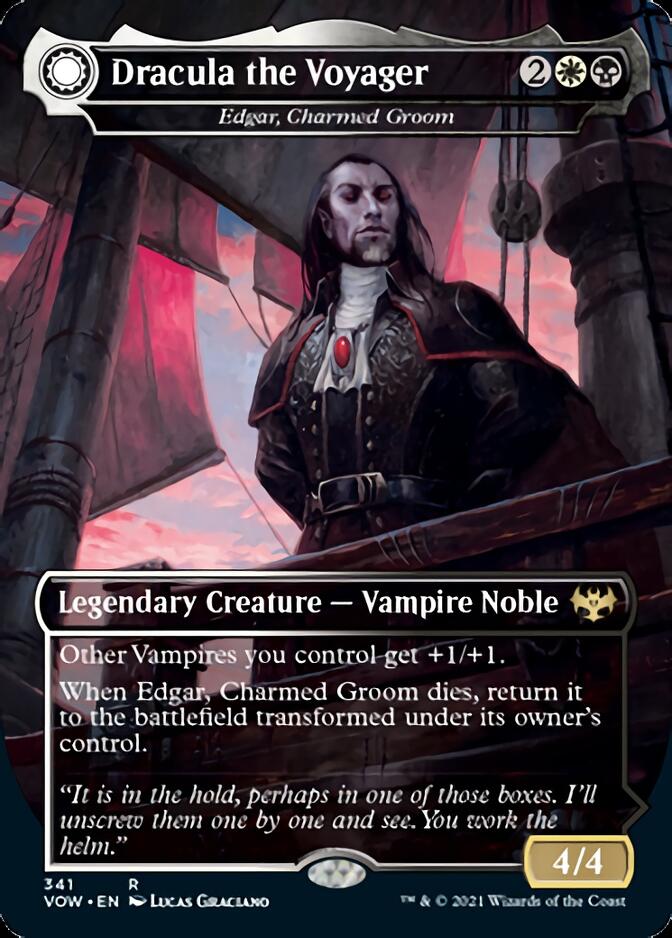 Edgar, Charmed Groom // Edgar Markov's Coffin - Dracula the Voyager // Casket of Native Earth [Innistrad: Crimson Vow] | Gear Gaming Fayetteville