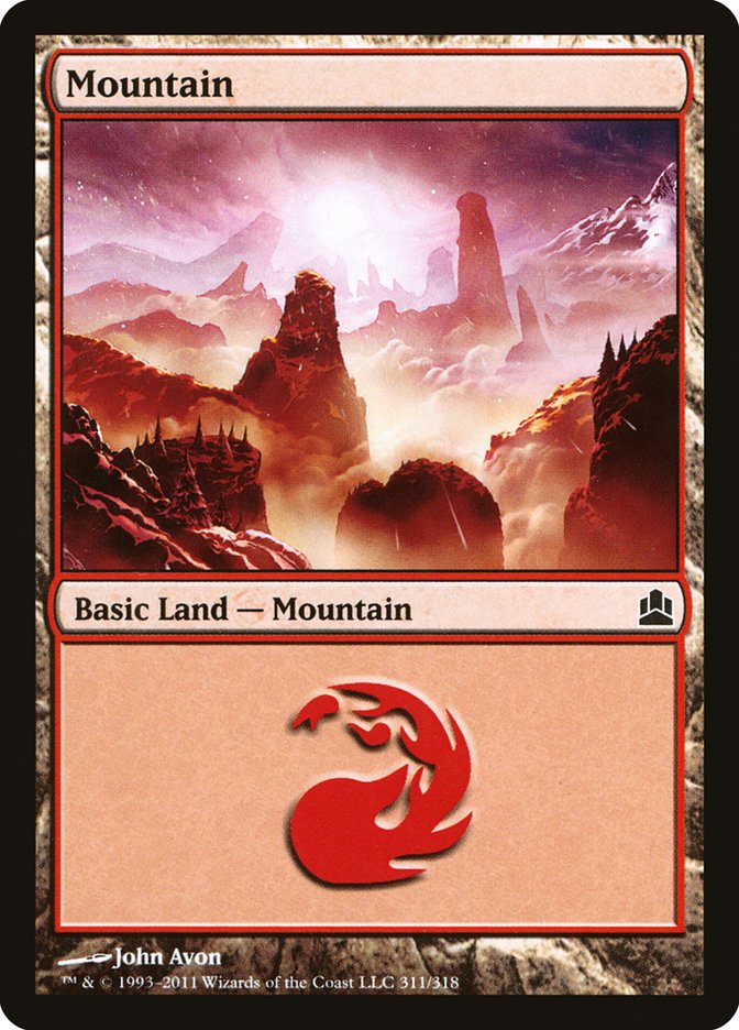 Mountain (311) [Commander 2011] | Gear Gaming Fayetteville