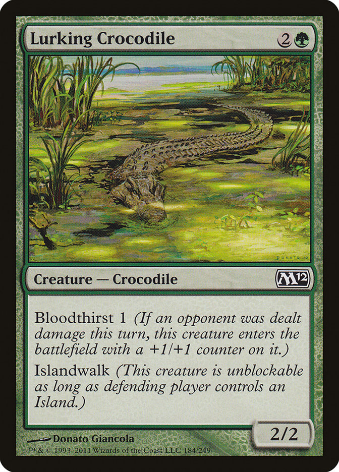 Lurking Crocodile [Magic 2012] | Gear Gaming Fayetteville