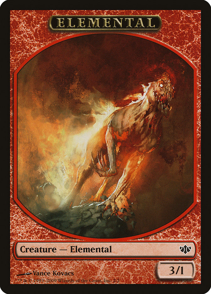 Elemental Token [Conflux Tokens] | Gear Gaming Fayetteville