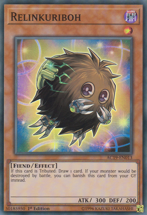 Relinkuriboh [AC19-EN013] Super Rare | Gear Gaming Fayetteville