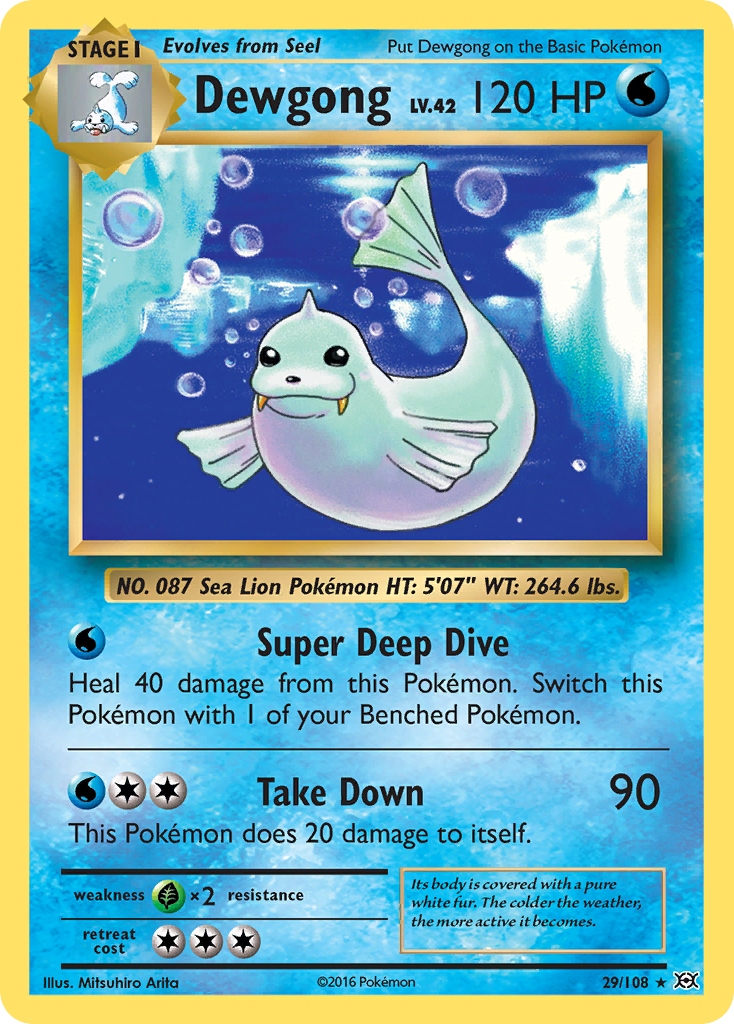 Dewgong (29/108) [XY: Evolutions] | Gear Gaming Fayetteville