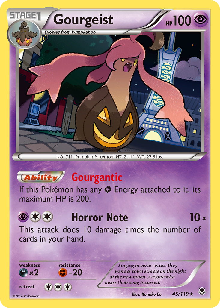 Gourgeist (45/119) [XY: Phantom Forces] | Gear Gaming Fayetteville