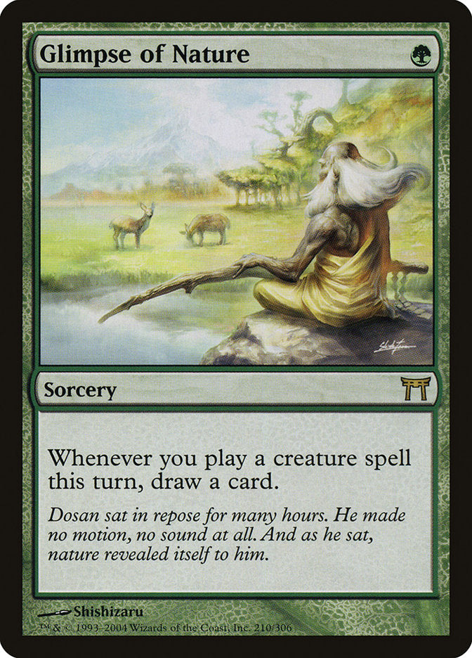 Glimpse of Nature [Champions of Kamigawa] | Gear Gaming Fayetteville