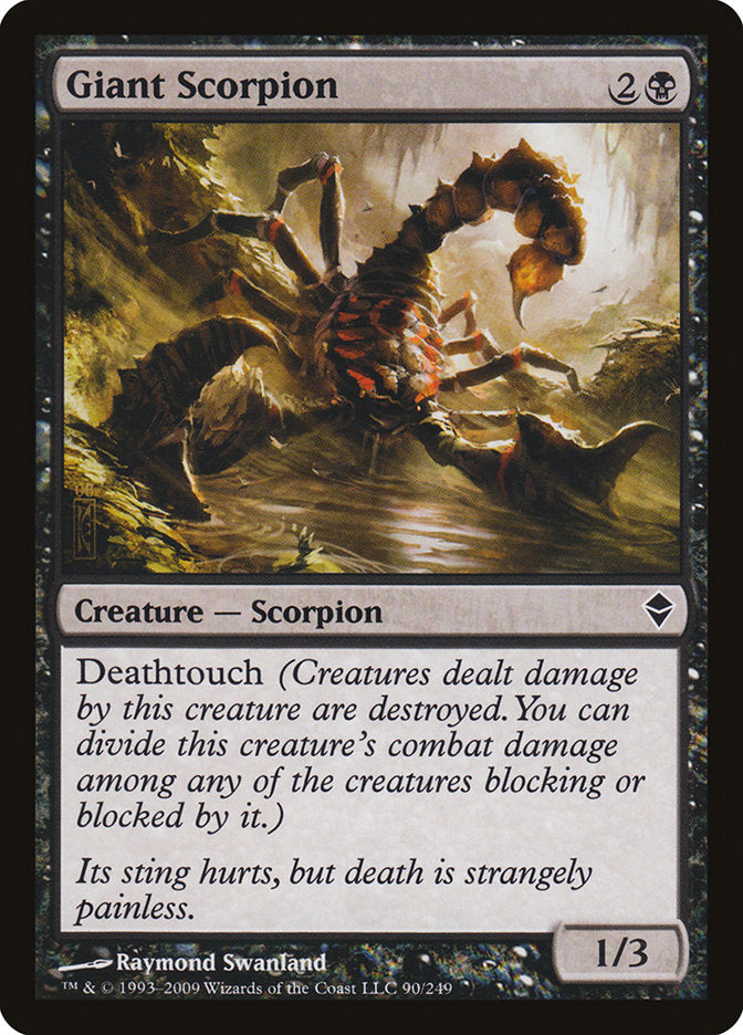 Giant Scorpion [Zendikar] | Gear Gaming Fayetteville