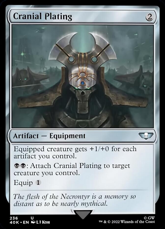 Cranial Plating (Surge Foil) [Warhammer 40,000] | Gear Gaming Fayetteville