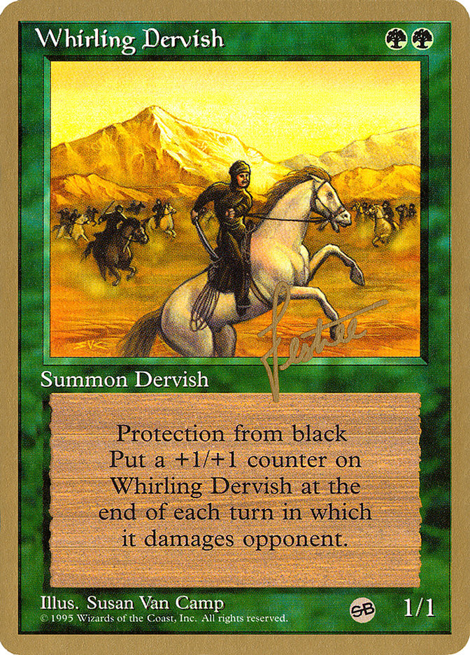 Whirling Dervish (Bertrand Lestree) (SB) [Pro Tour Collector Set] | Gear Gaming Fayetteville